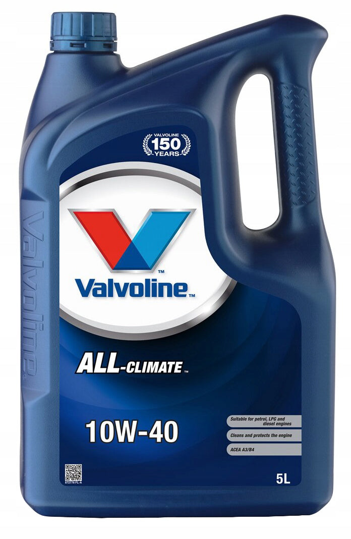 VALVOLINE OIL 10W-40 ALL CLIMATE SW 5L Packaging volume 5 l
