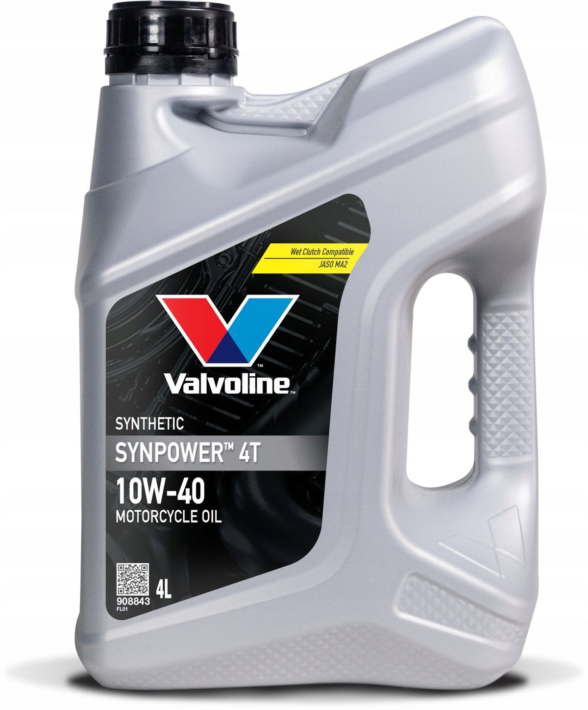 VALVOLINE SynPower 4T 10W40 4L MOTORCYCLE API SN JASO MA-2 NEW