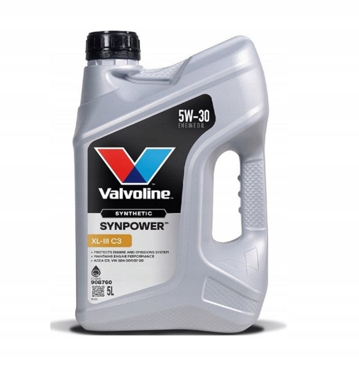 VALVOLINE SynPower 5W30 5L ORIGINAL NEW FRESH
