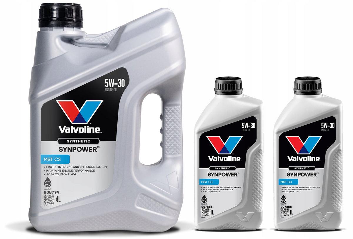 VALVOLINE SynPower MST C3 5W30 6L BMW LL-04 ACEA C2/C3 API SP