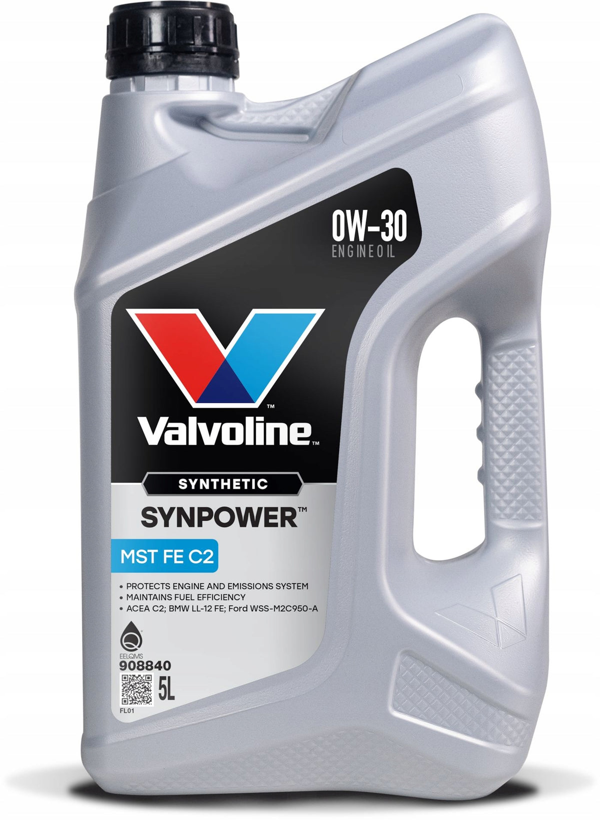 VALVOLINE SynPower MST FE C2 0W30 5L BMW LL-12 FE API SP