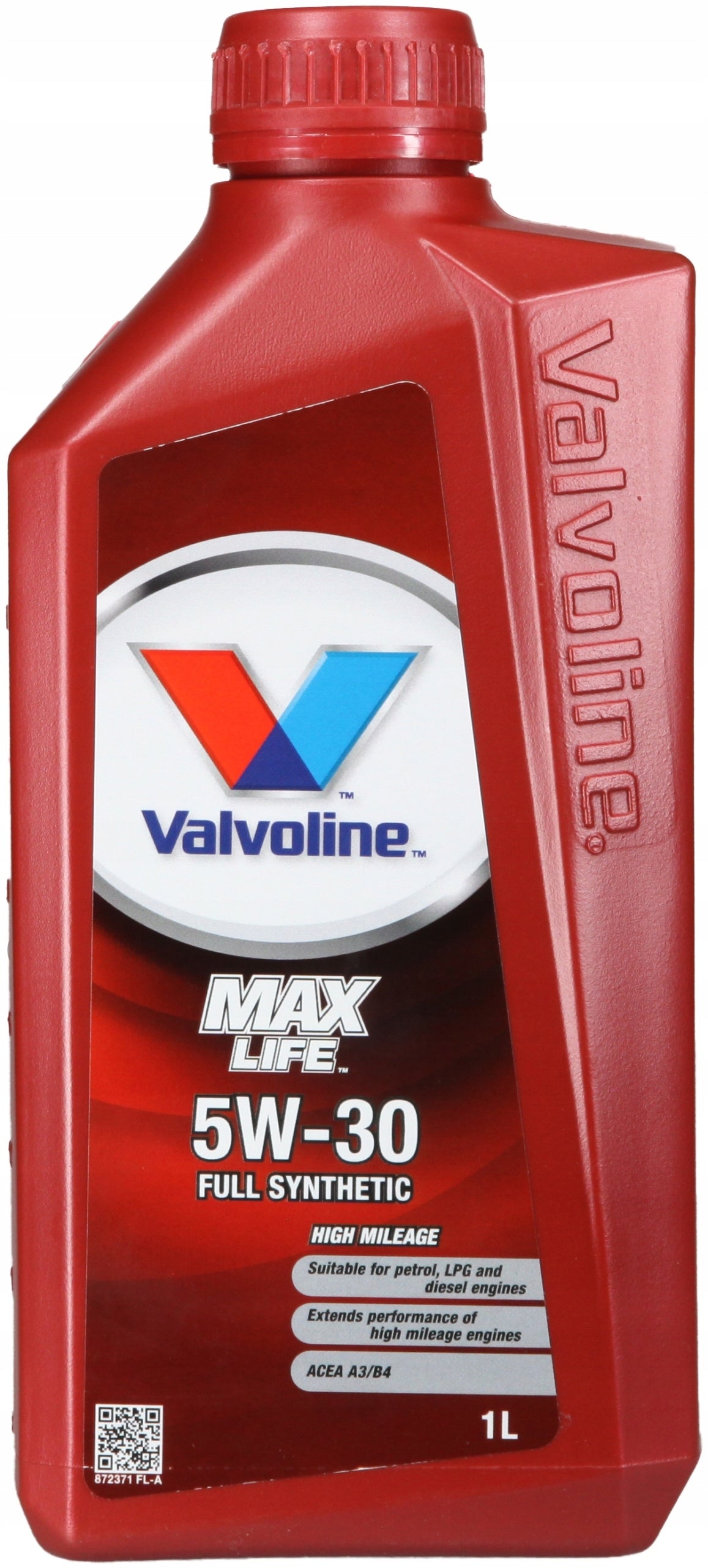 VALVOLINE VLV5W30 MAXLIFE 1 Packaging volume 1 l