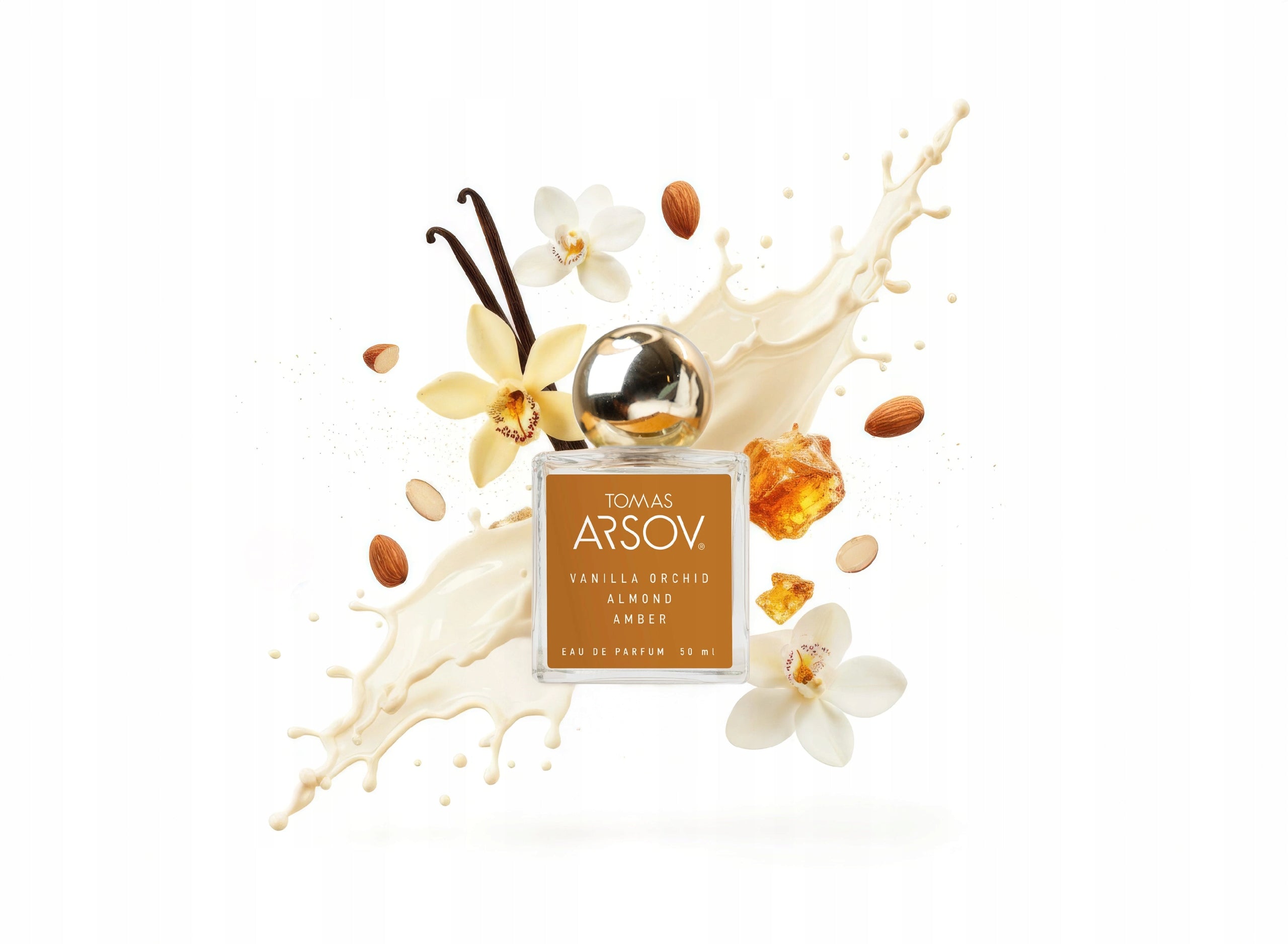 VANILLA ORCHID ALMOND AMBER Perfume Brand Tomas Arsov