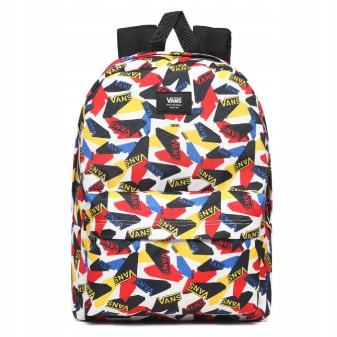 VANS Old Skool backpack logo patterned lettering