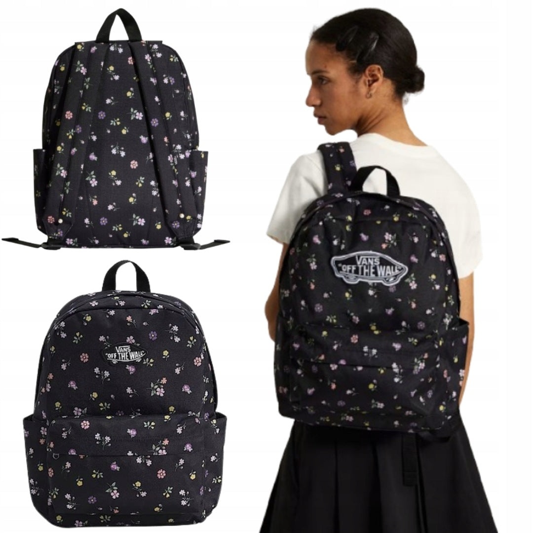 VANS SCHOOL BACKPACK MULTICOLOR 18L SPORTS YOUTH FOR LAPTOP LARGE
