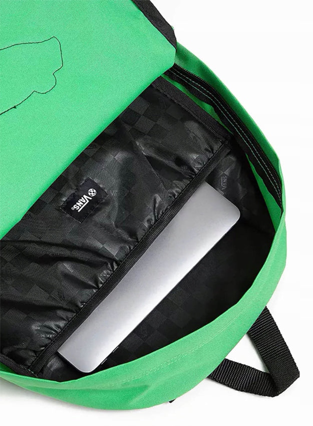 VANS SCHOOL BACKPACK OLD SKOOL BIG CLASSIC REALM BOARD GREEN Brand Vans