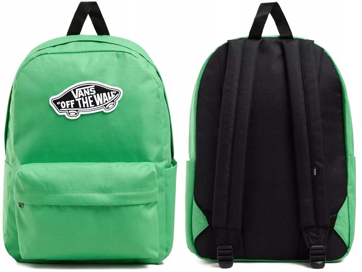 VANS SCHOOL BACKPACK OLD SKOOL BIG CLASSIC REALM BOARD GREEN