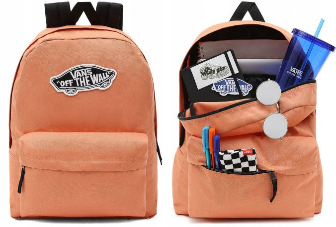 VANS SCHOOL BACKPACK OLD SKOOL BIG CLASSIC REALM ORANGE