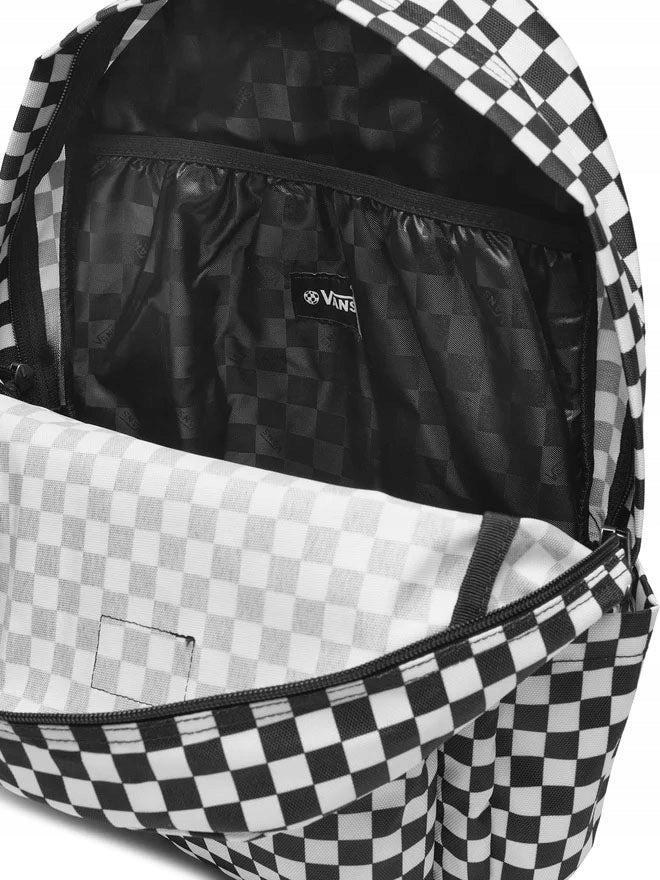 VANS SCHOOL BACKPACK OLD SKOOL CHECKERBOARD CHESSBOARD CLASSIC REALM BOARD Packaging status original