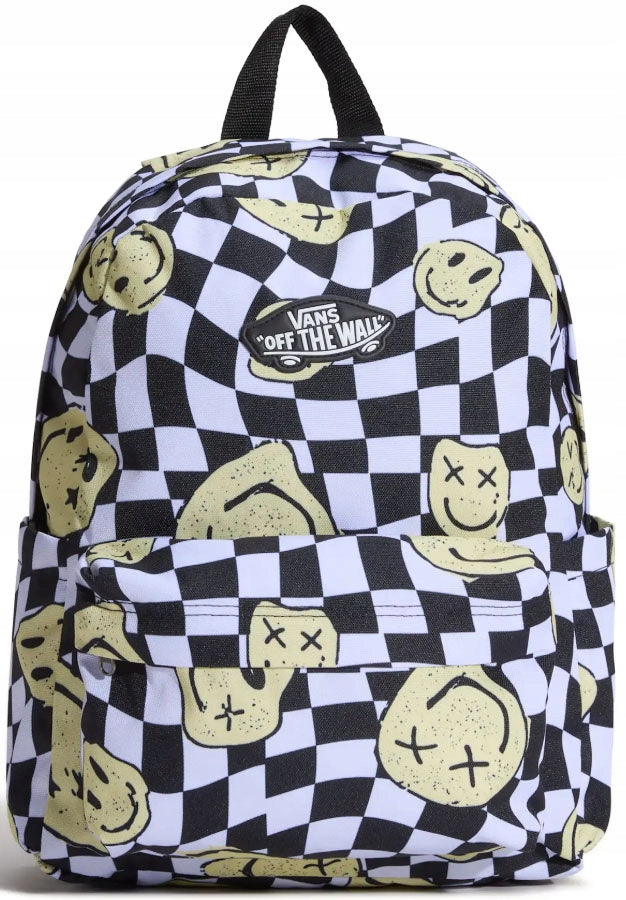 VANS SCHOOL BACKPACK OLD SKOOL CHECKERBOARD REALM BOARD MODEL 2026 Packaging status original
