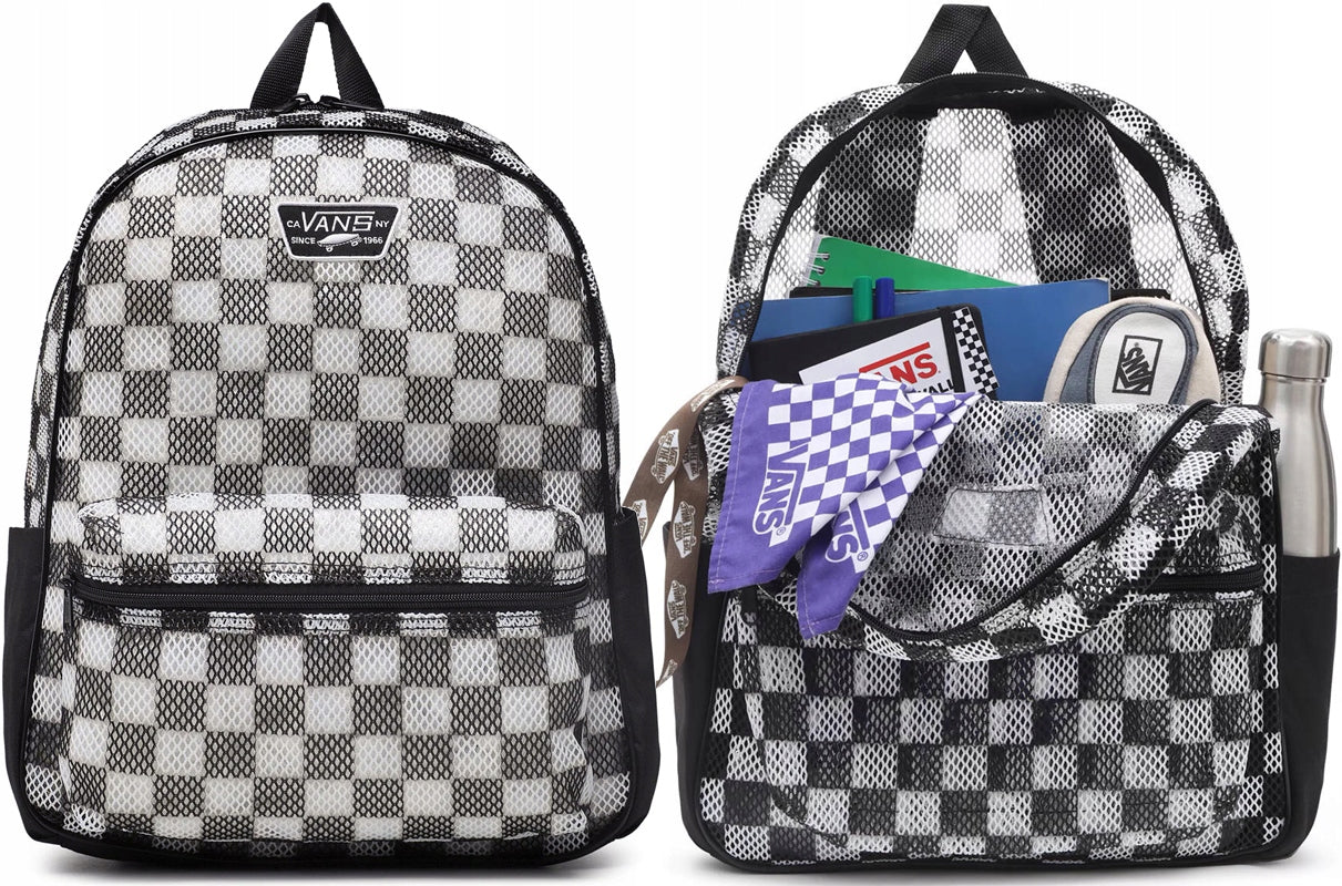 VANS SCHOOL BACKPACK OLD SKOOL CHESSBOARD GRILLE