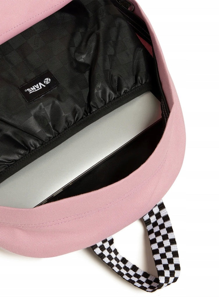 VANS SCHOOL BACKPACK OLD SKOOL CLASSIC REALM PINK DOWN LIMITED Packaging status original