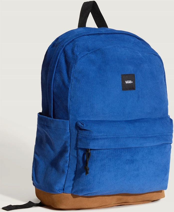 VANS SCHOOL BACKPACK OLD SKOOL CLASSIC REALM SCHOOL BLUE CORDUROY Kind school