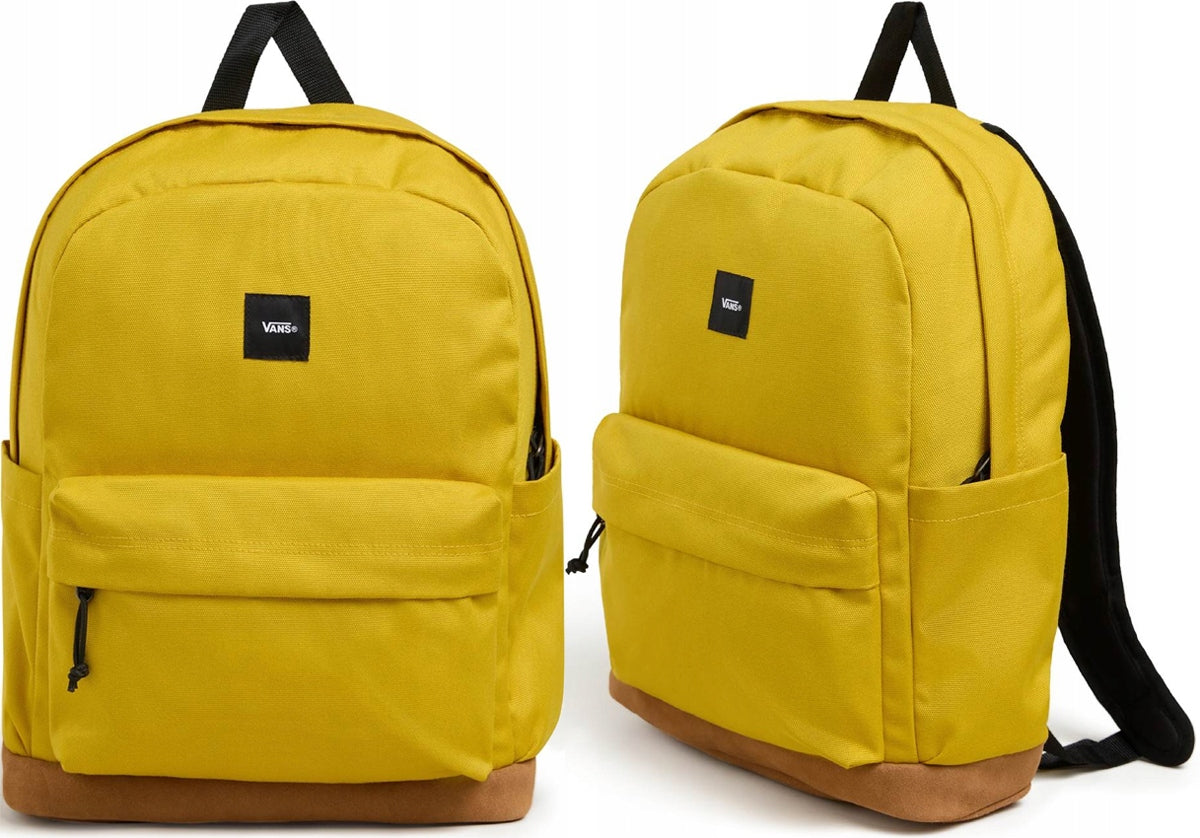 VANS SCHOOL BACKPACK OLD SKOOL CLASSIC REALM SCHOOL MUSTARD