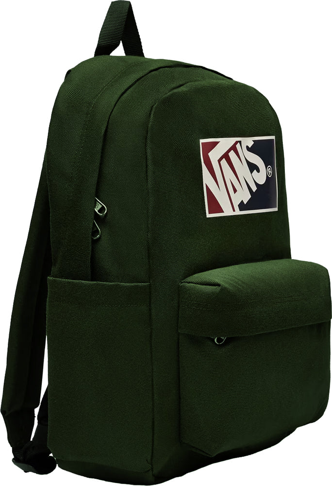 VANS SCHOOL BACKPACK OLD SKOOL GROM GREEN BIG CLASSIC REALM Packaging status original