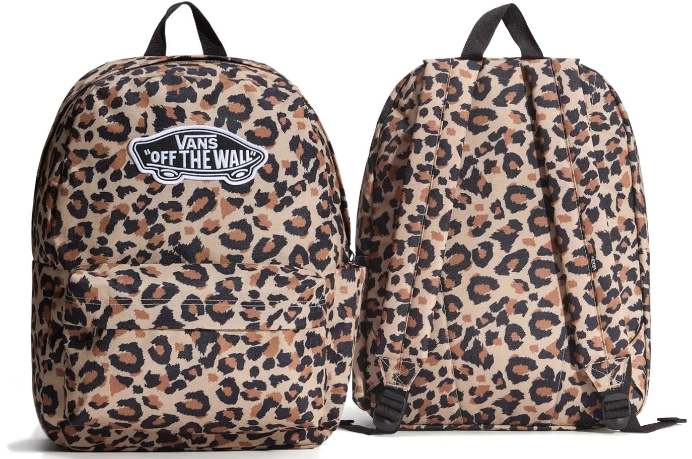 VANS SCHOOL BACKPACK OLD SKOOL LARGE CLASSIC SPOTTED PANTHER LEOPARD
