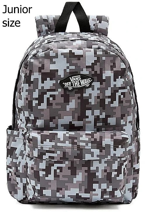 VANS SCHOOL BACKPACK SMALL FOR SCHOOL PATTERN MINECRAFT PIXELS 18L