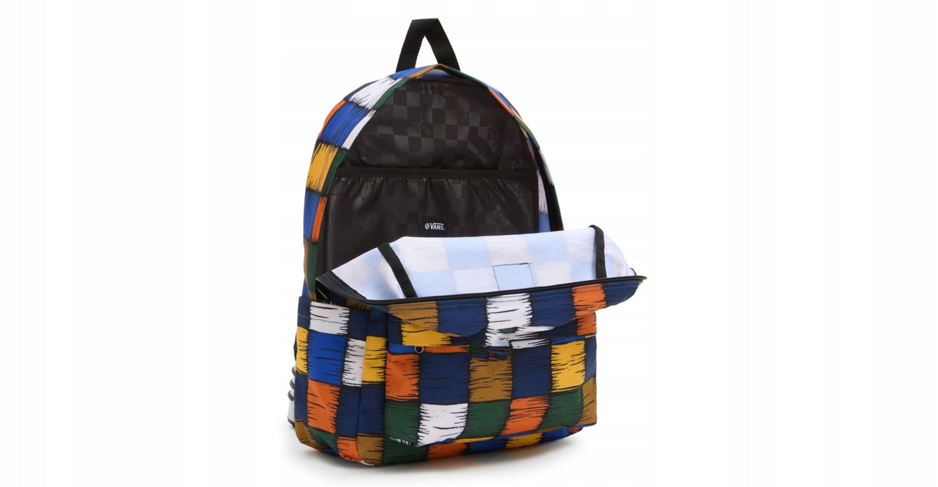 VANS h2o backpack in colorful checkered old skool Manufacturer code 196571467912