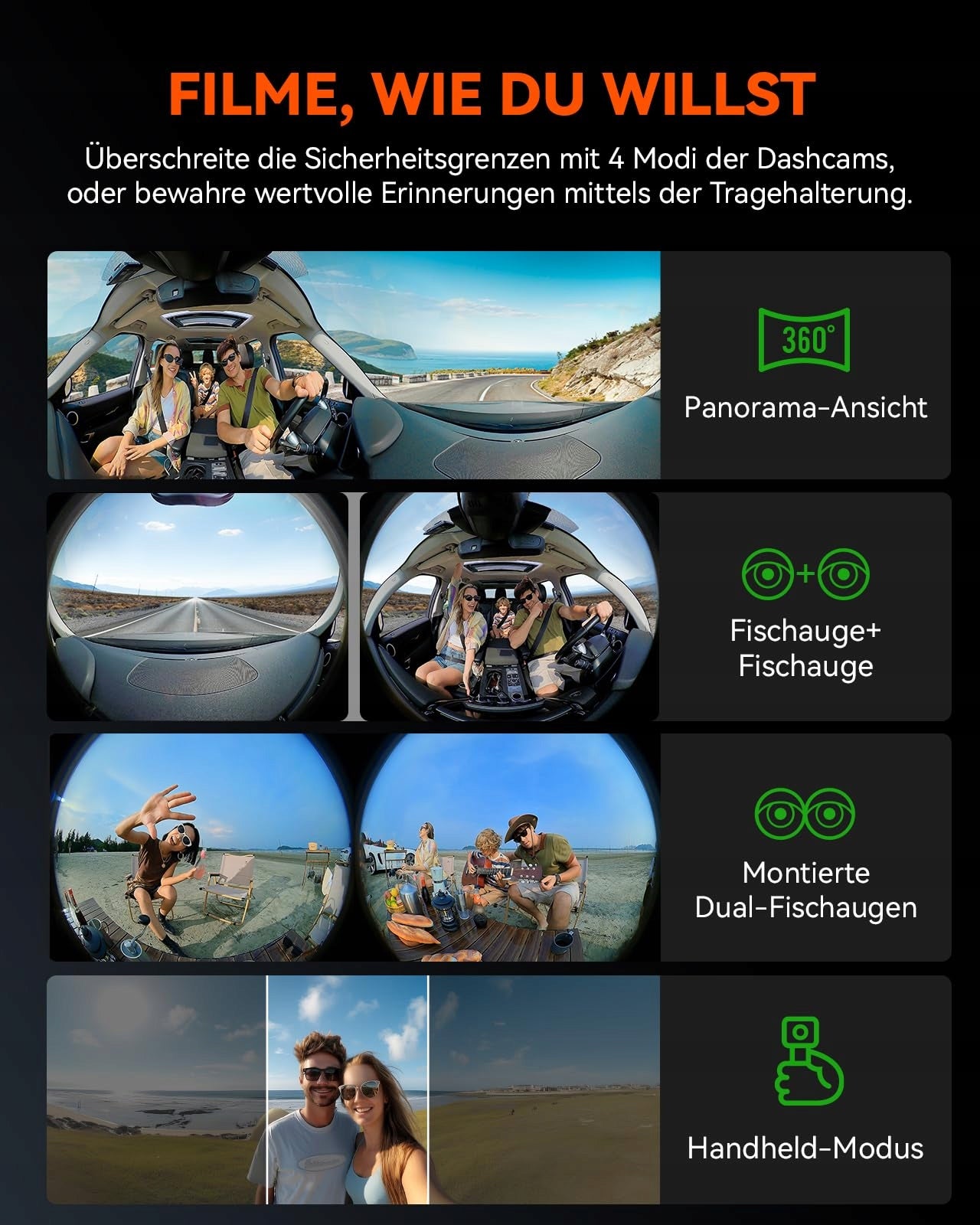VANTRUE E360 ACE 360° 5.2K HDR Night Camera with App Manufacturer code E360 ACE
