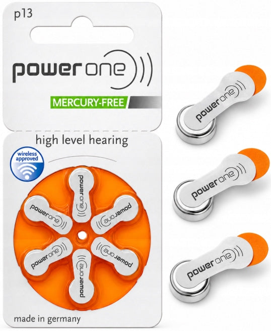 VARTA Power One Hearing Aid Batteries 13 PR48 Set of 24 Packaging status original