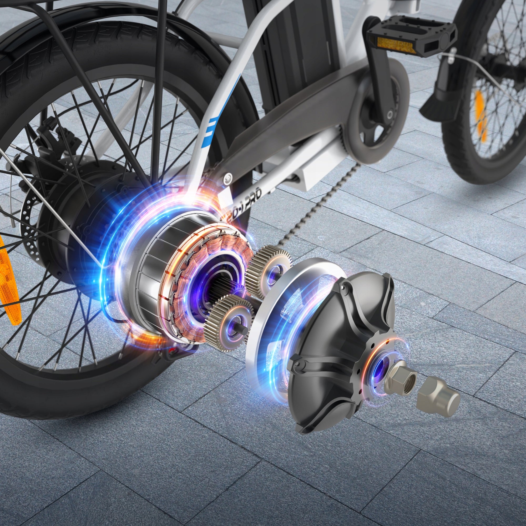VARUN 48V 13Ah 25KM/H 250W 100HP 50NM Shimano Folding Electric Bike Frame size 20"