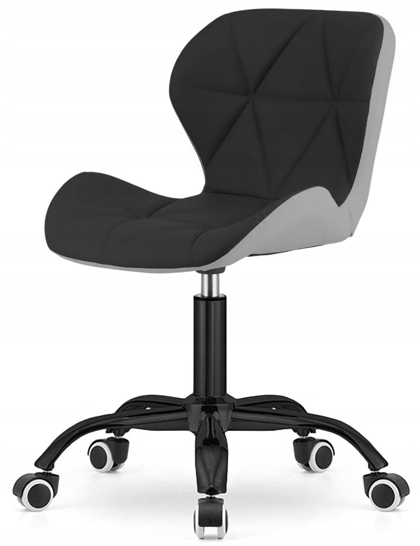VASTO OFFICE PU BLACK + GREY SMOKE swivel chair