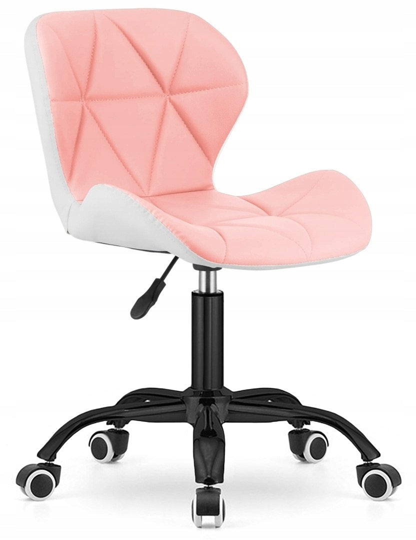 VASTO OFFICE PU PINK+WHITE SMOKE swivel chair Brand Lugano