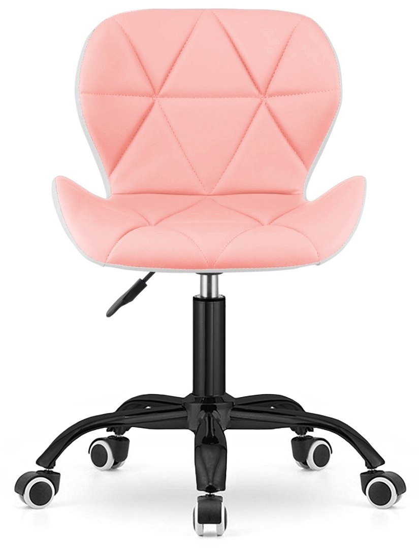 VASTO OFFICE PU PINK+WHITE SMOKE swivel chair Packaging status original