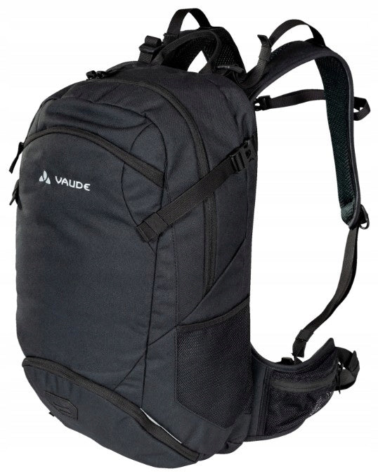 VAUDE SE ALPENCROSS Motorcycle Hiking Backpack Black Unisex 30 Liters Customs tariff code 42029298