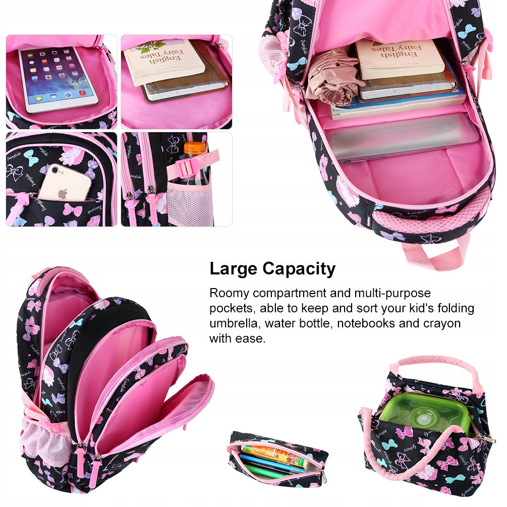 VBIGER SCHOOL BACKPACK SATCHEL 3IN1 GIRLS Manufacturer code W2101