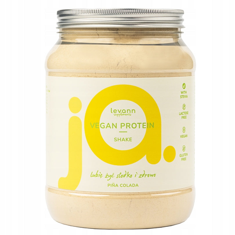VEGAN PROTEIN SUPPLEMENT VEGAN PINA COLADA FOODS BY ANN 500G