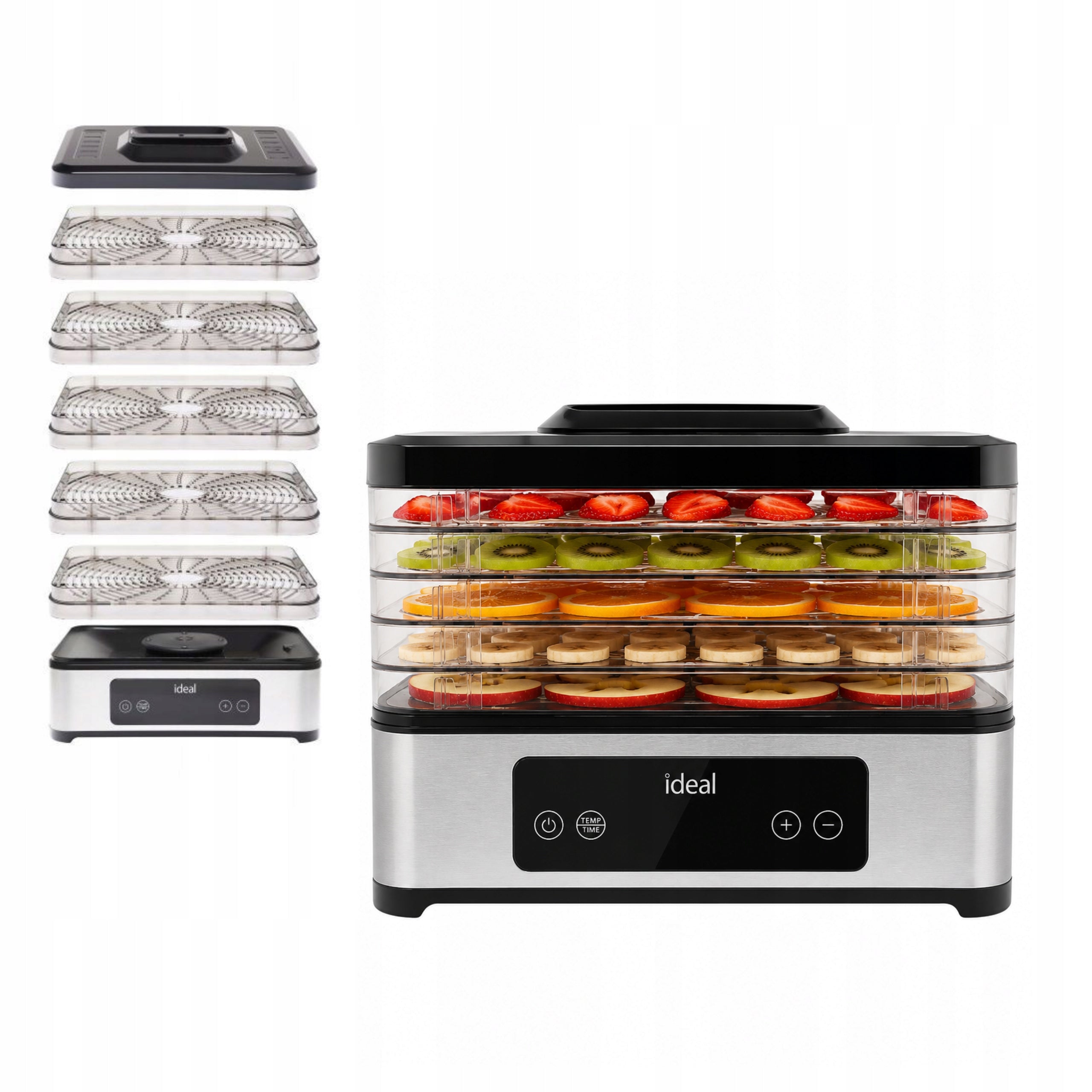 VEGETABLE FRUIT MUSHROOM DRYER DEHYDRATOR 400W TIMER THERMOCOUPLE