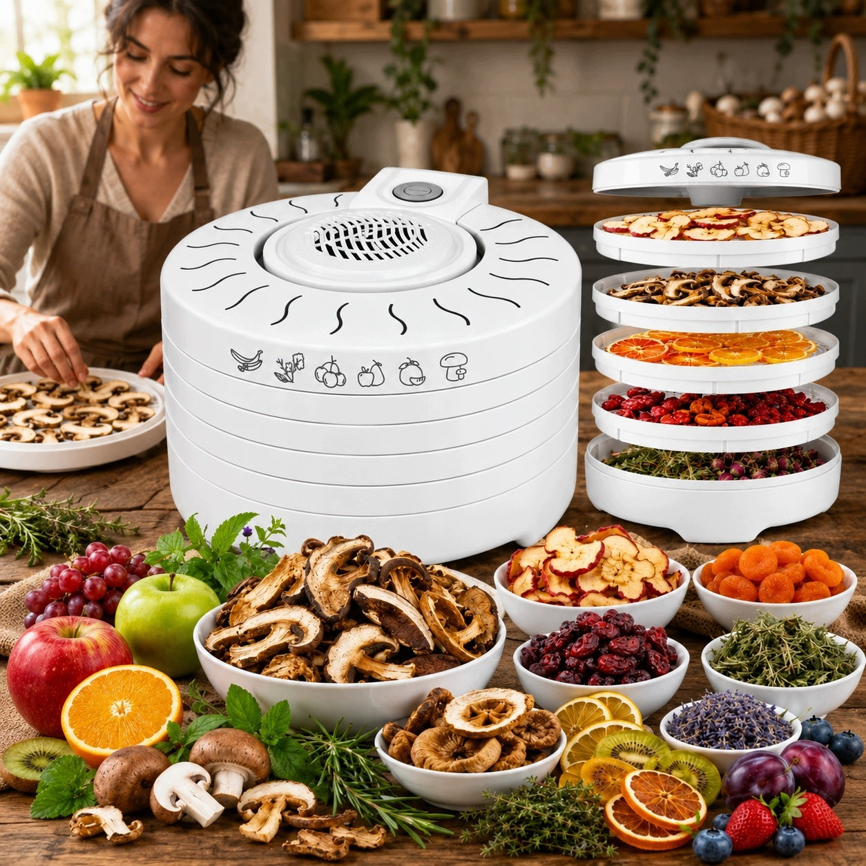 VEGETABLE FRUIT MUSHROOM DRYER MPM MSG-01 5 SIT FOOD REGULATION LARGE