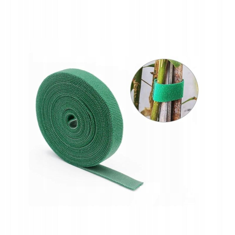 VELCRO GARDEN TAPE 5M GREEN FOR LIGATING TOMATO PLANTS