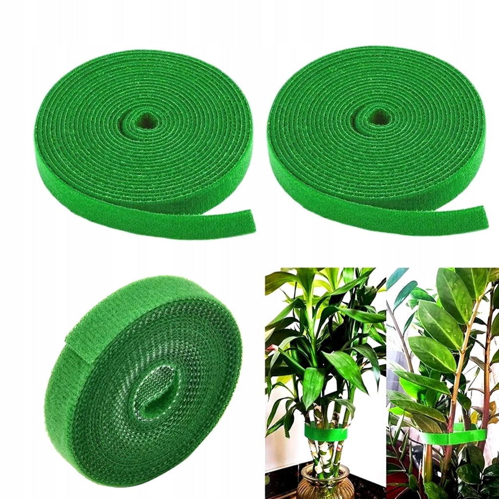 VELCRO PLANT CLIPS CABLE FLOWER BINDING BAND SET OF 6 X 1 meter Product width 1 cm