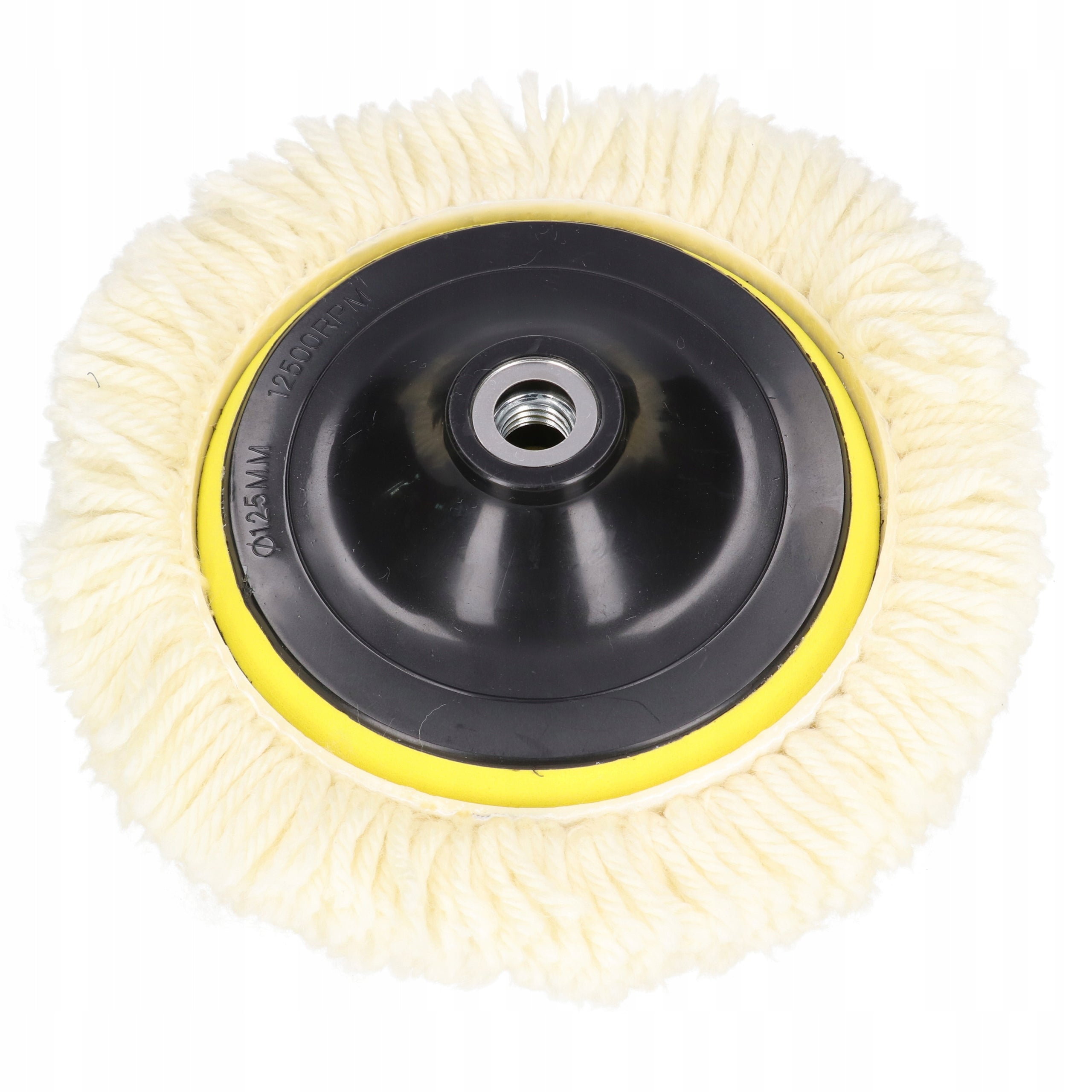 VELCRO POLISHING FUR + DISC 125MM SET