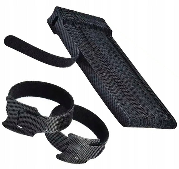 VELCRO SET VELCRO BAND FOR FASTENING CABLE WIRES ORGANIZER 50 PCS
