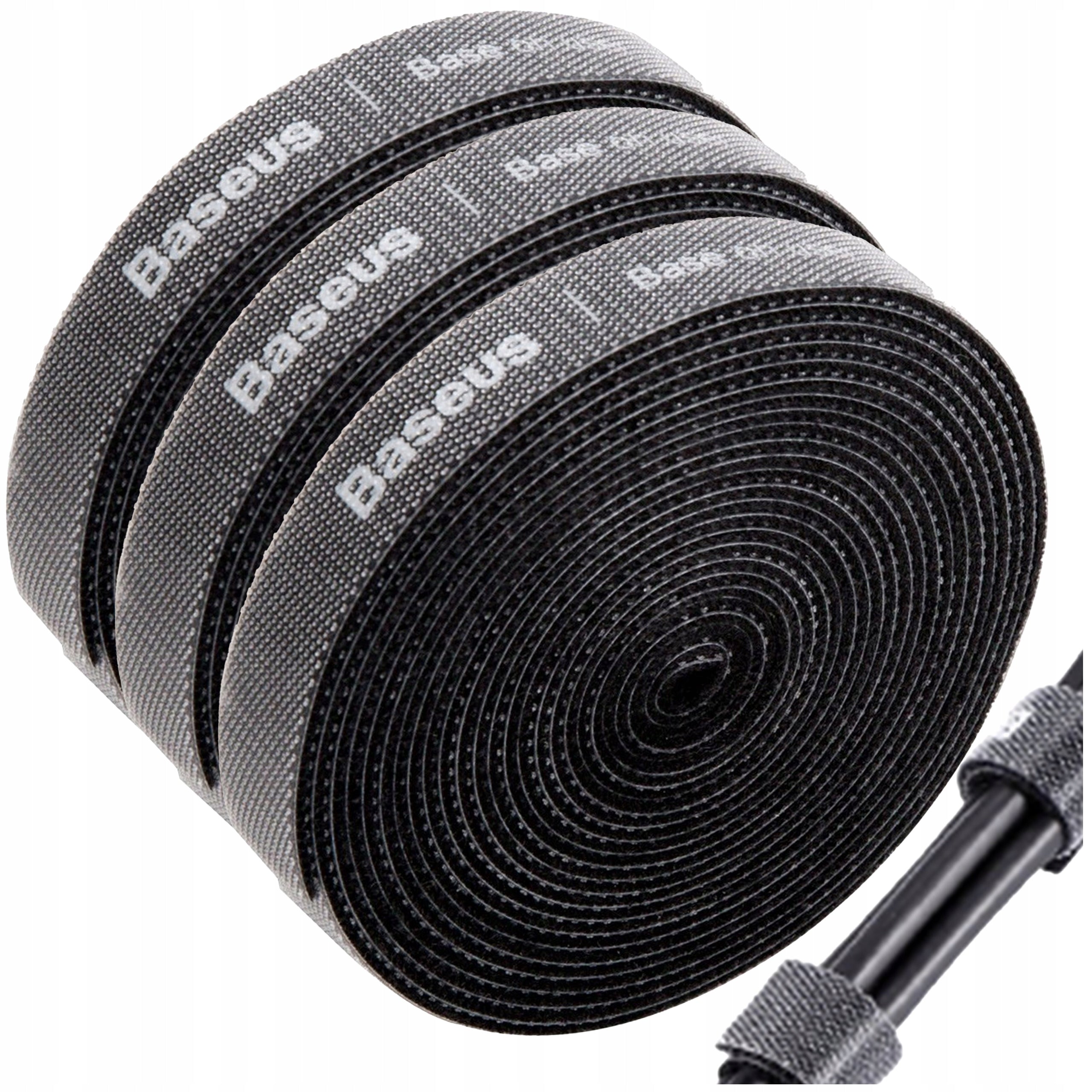 VELCRO TAPE FOR CABLES BASEUS CABLE ORGANIZER STRONG SET OF 3 X 3M