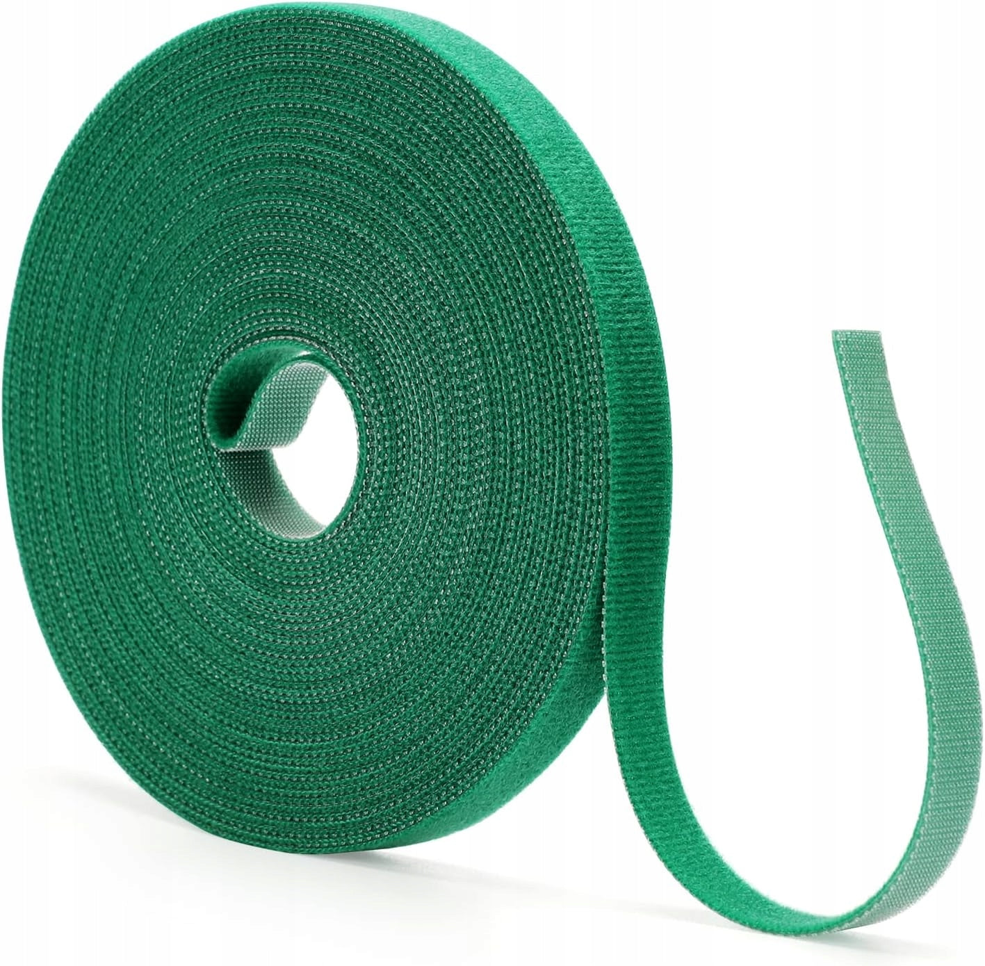VELCRO TAPE FOR FLOWER PLANTS FOR TYING HEADBAND GREEN 5m 1cm Packaging status original