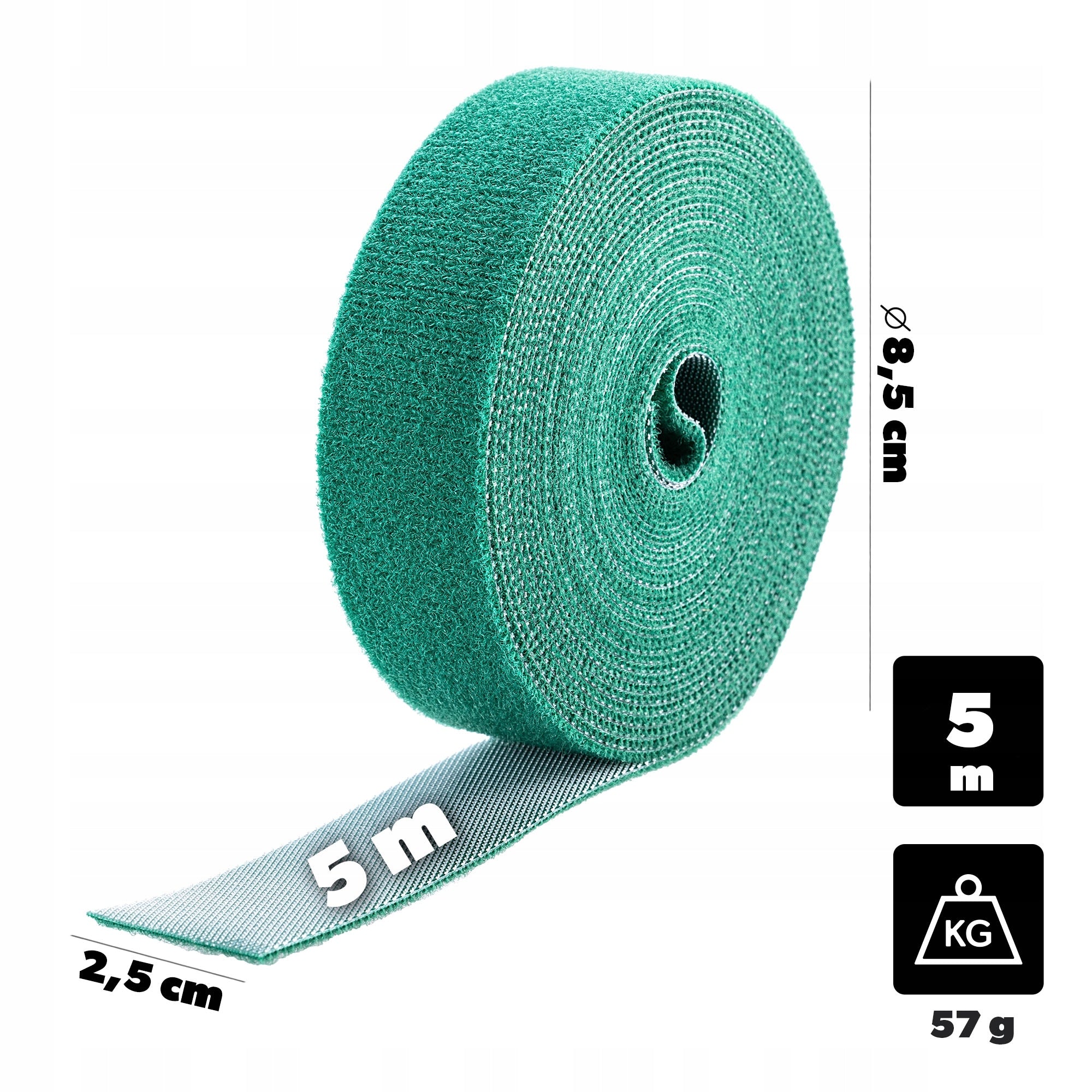 VELCRO TAPE FOR TOMATO FLOWERS 500 cm PLANT BINDING TREE BUSHES 5m Manufacturer code K16012_1