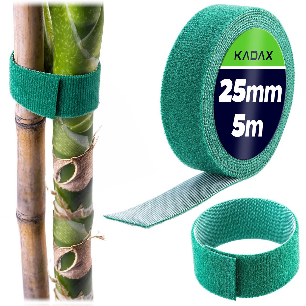 VELCRO TAPE FOR TOMATO FLOWERS 500 cm PLANT BINDING TREE BUSHES 5m