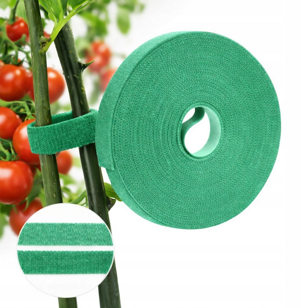 VELCRO TAPE GARDEN TOMATO BUSH PLANT BINDING HOLDER 2m