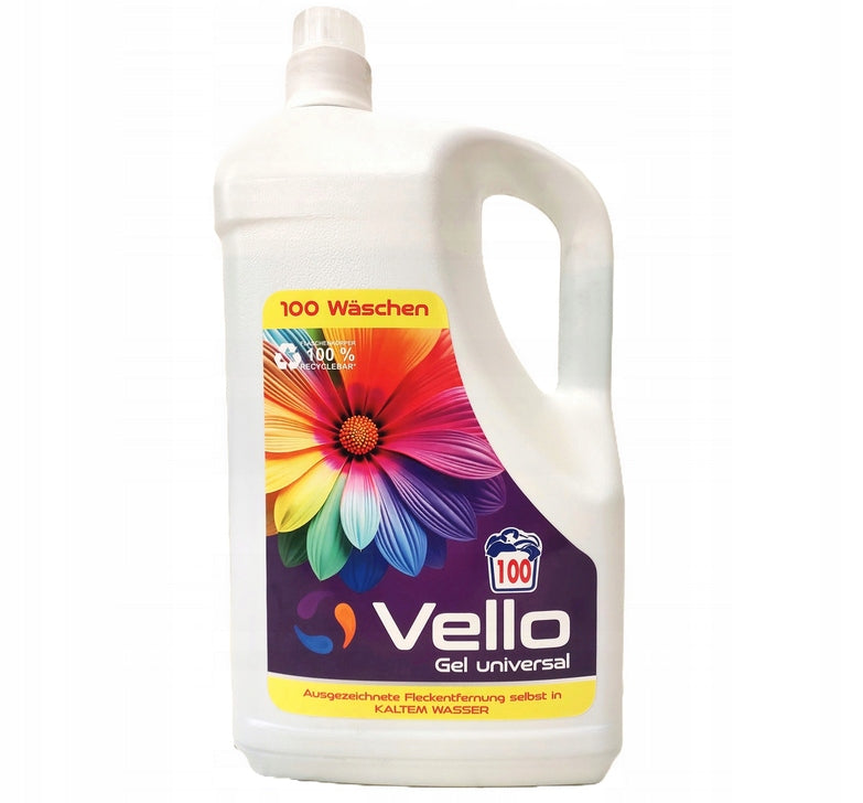 VELLO GEL UNIVERSAL WASHING GEL UNIVERSAL 4,9L 100 WASHES