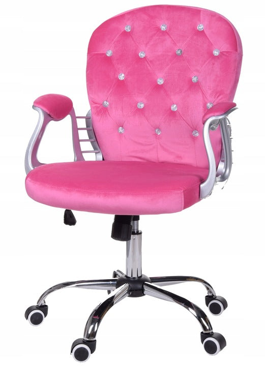 VELOUR ARMCHAIR PINK GIOSEDIO