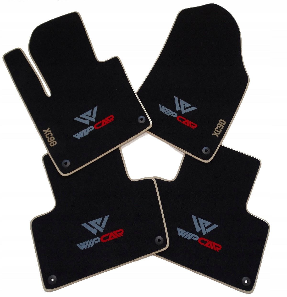 VELOUR RUGS CAR WIPERS PERSONALIZED PREMIUM PRINT AL