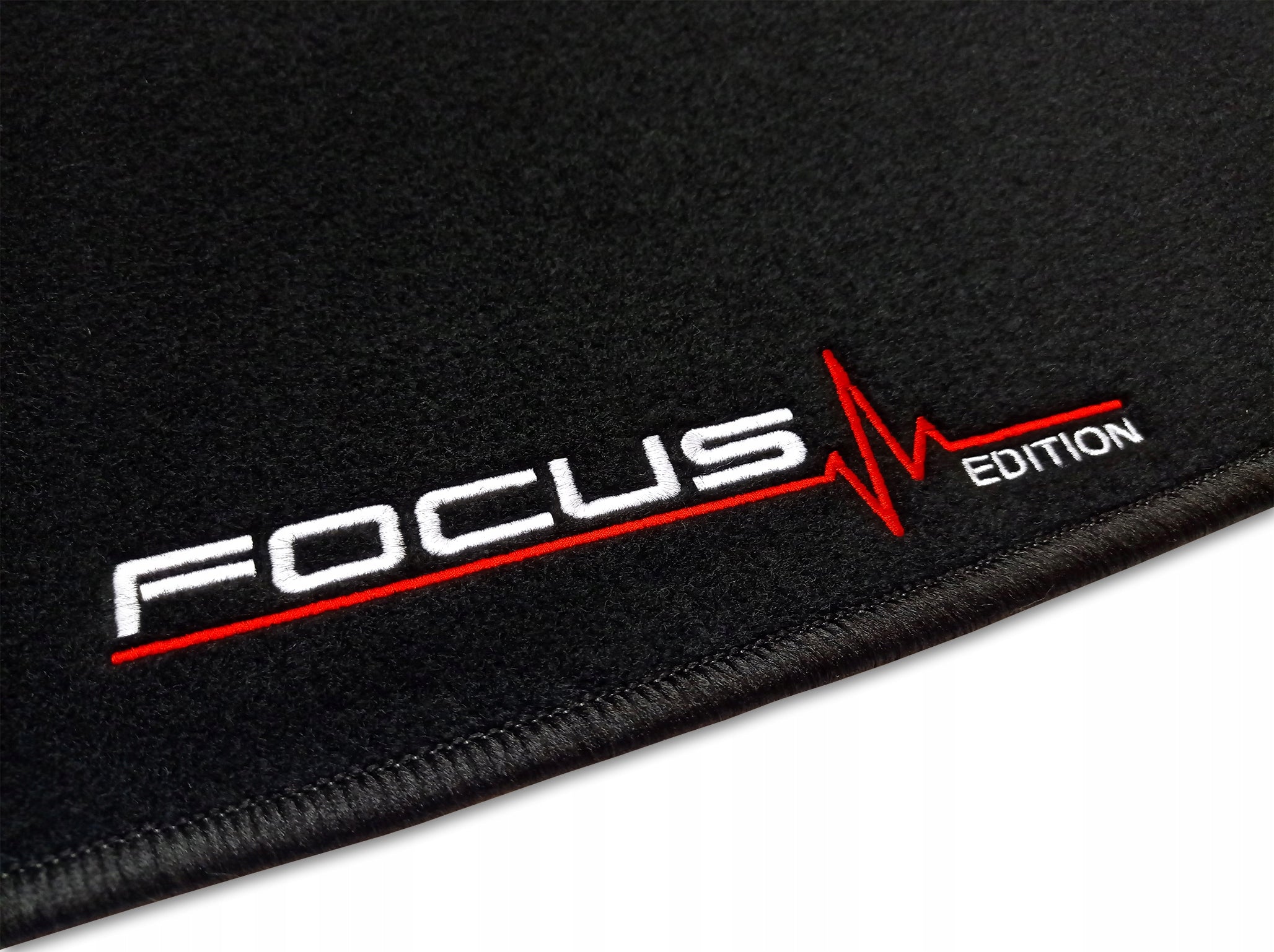 VELOUR RUGS FORD FOCUS MK2 (2004-11) +EMBROIDERY