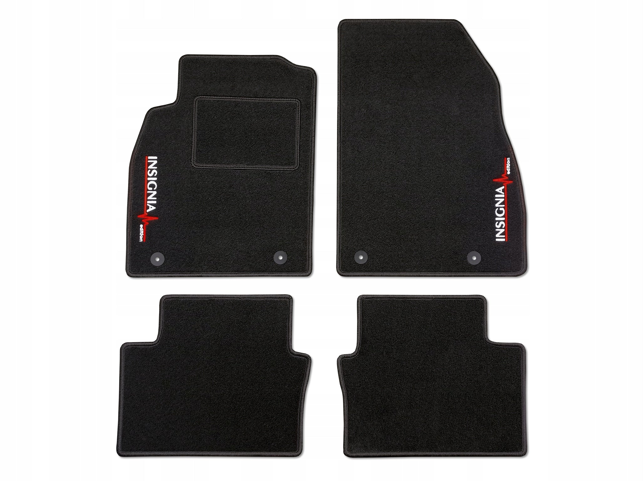 VELOUR RUGS OPEL INSIGNIA B + EMBROIDERY Manufacturer's catalog number 13312615712