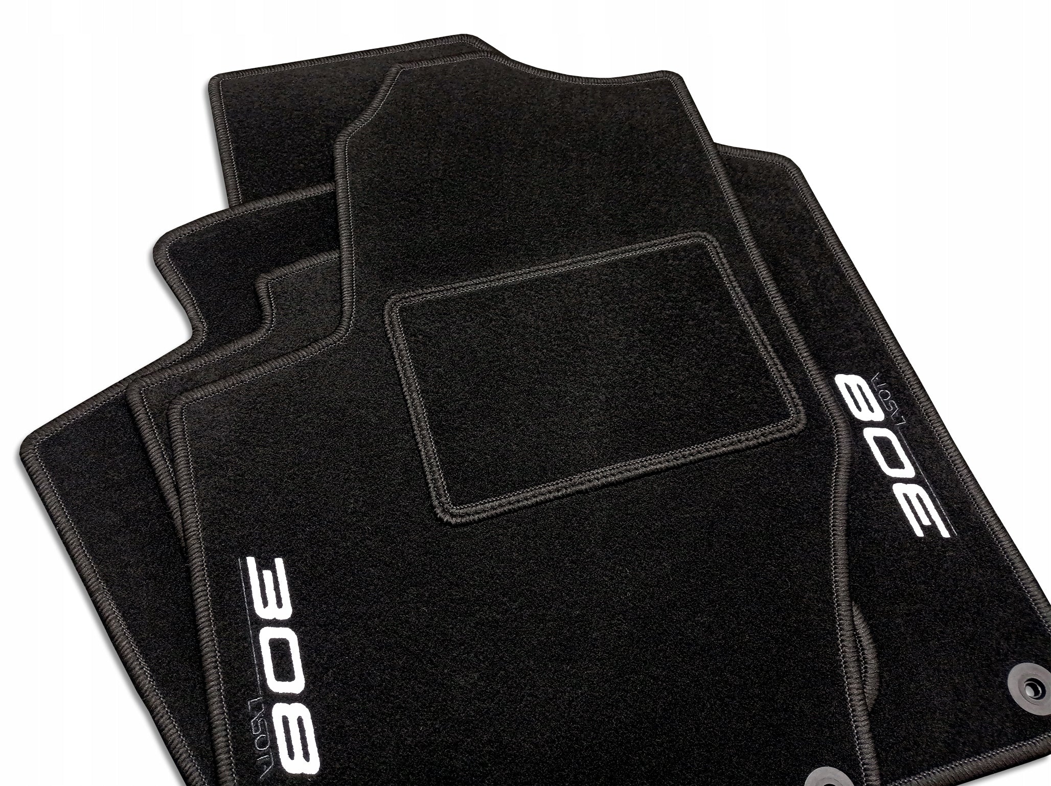 VELOUR RUGS PEUGEOT 308 II (2014-...) + EMBROIDERY Manufacturer Lasota