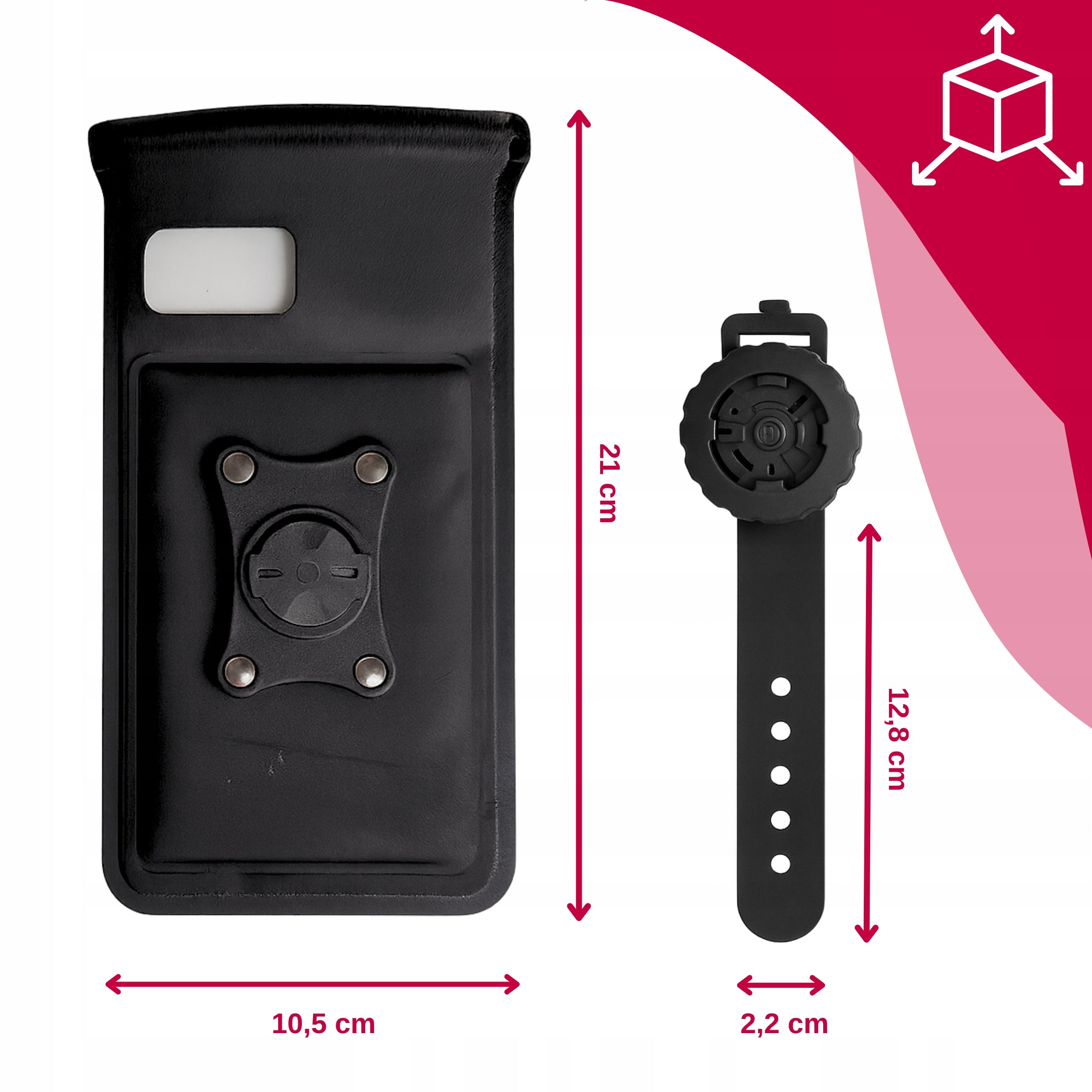 VELOXO Lead TOUCH BIKE PHONE HOLDER for handlebars WATERPROOF Brand no brand