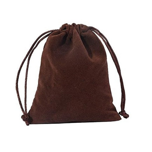VELVET BAGS WITH STRING FOR JEWELRY GIFT WEDDING 5 PCS 30X40CM